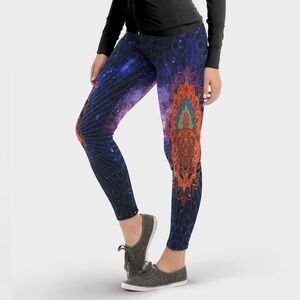 Brave New Look Mandala Turtle Leggings - Size 2X